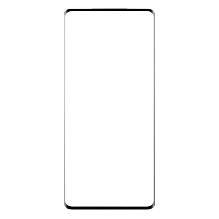 For vivo V29 Pro Full Glue 9H HD 3D Curved Edge Tempered Glass Film - Black