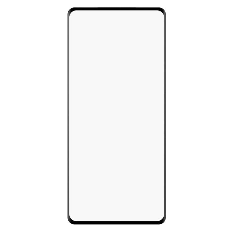 For vivo S18 Full Glue 9H HD 3D Curved Edge Tempered Glass Film - Black