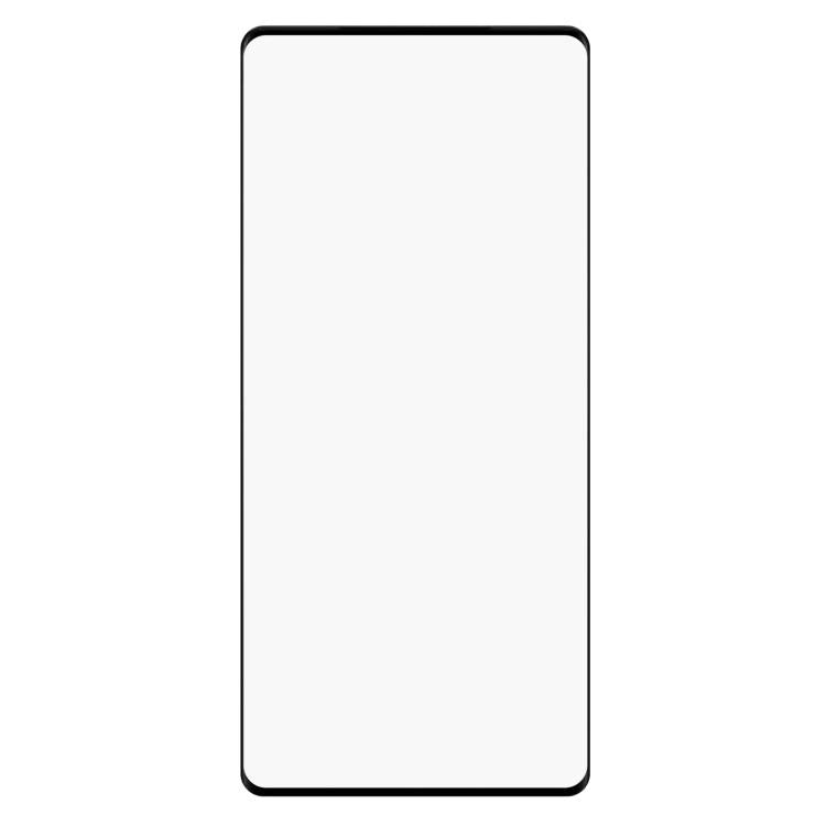 For vivo T2 Pro 5G Full Glue 9H HD 3D Curved Edge Tempered Glass Film - Black