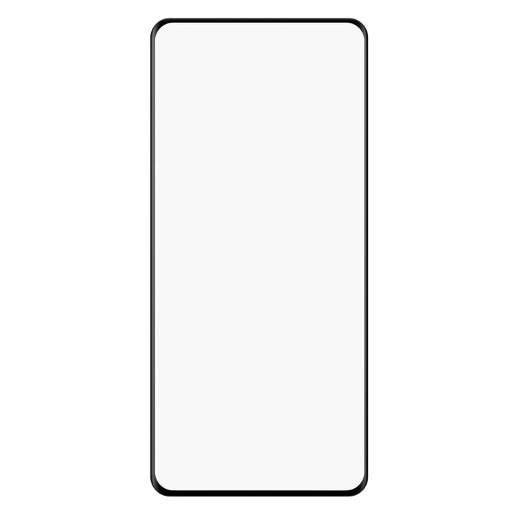 For vivo T3 Pro 5G Full Glue 9H HD 3D Curved Edge Tempered Glass Film - Black