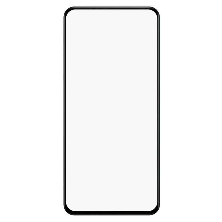 For vivo Y200 Full Glue 9H HD 3D Curved Edge Tempered Glass Film - Black
