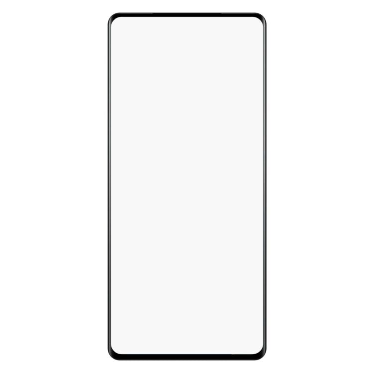For vivo Y300+ Full Glue 9H HD 3D Curved Edge Tempered Glass Film - Black