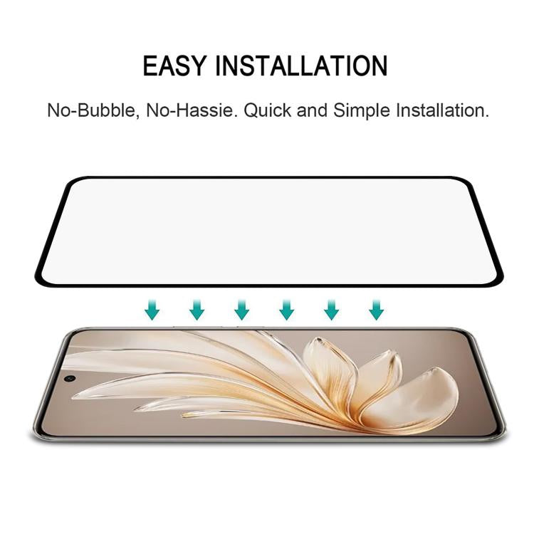 For vivo S20 Pro 25pcs Full Glue 9H HD 3D Curved Edge Tempered Glass Film - Black