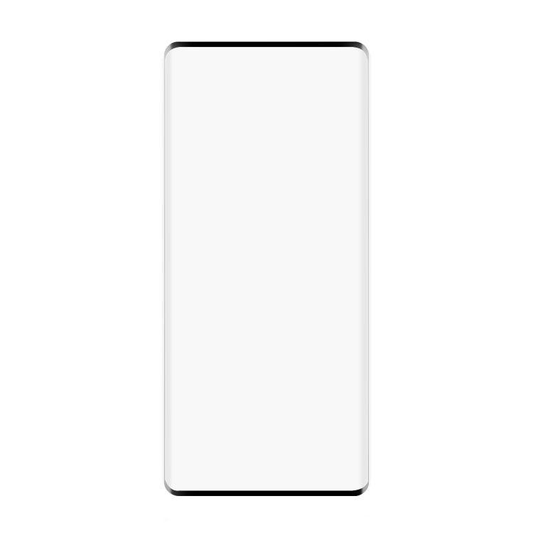 For vivo V40 Pro / T3 Ultra Edge Glue 9H HD 3D Curved Edge Tempered Glass Film - Black