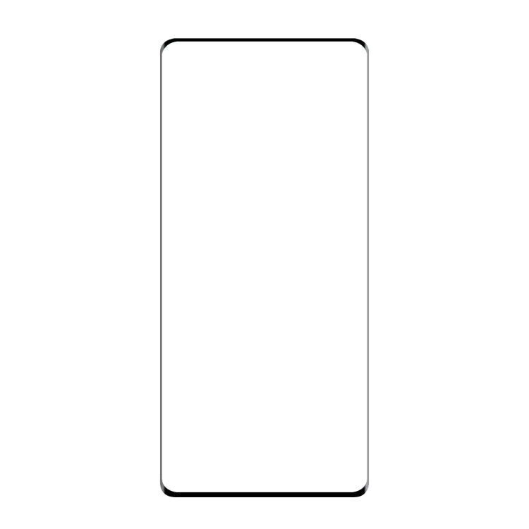 For vivo iQOO 13 Edge Glue 9H HD 3D Curved Edge Tempered Glass Film - Black