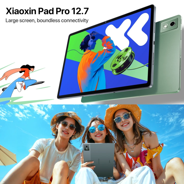 Lenovo Xiaoxin Pad Pro 12.7 inch 2025 WiFi Tablet, 8GB+128GB, ZUI 16, MediaTek Dimensity 8300 Octa Core, Support Fingerprint & Face Identification