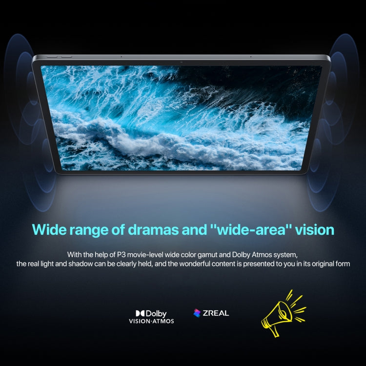 Lenovo Xiaoxin Pad Pro 12.7 inch 2025 WiFi Tablet, 8GB+128GB, ZUI 16, MediaTek Dimensity 8300 Octa Core, Support Fingerprint & Face Identification