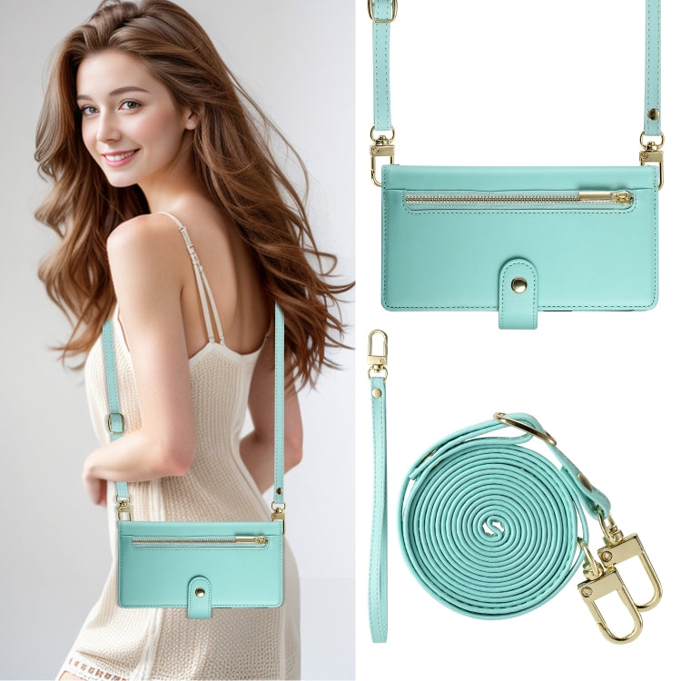 For iPhone 14 Plus Nine Card-slot Zipper Wallet Bag Leather Phone Case