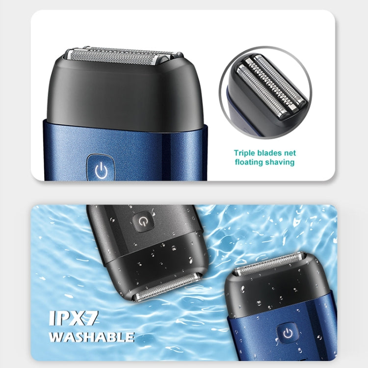 VGR V-340 5W USB Mini Portable Reciprocating Electric Shaver