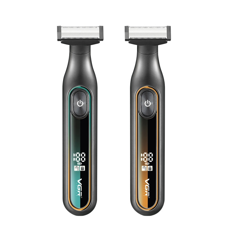 VGR V-360 5W USB Digital Display Electric T-shaped Shaver