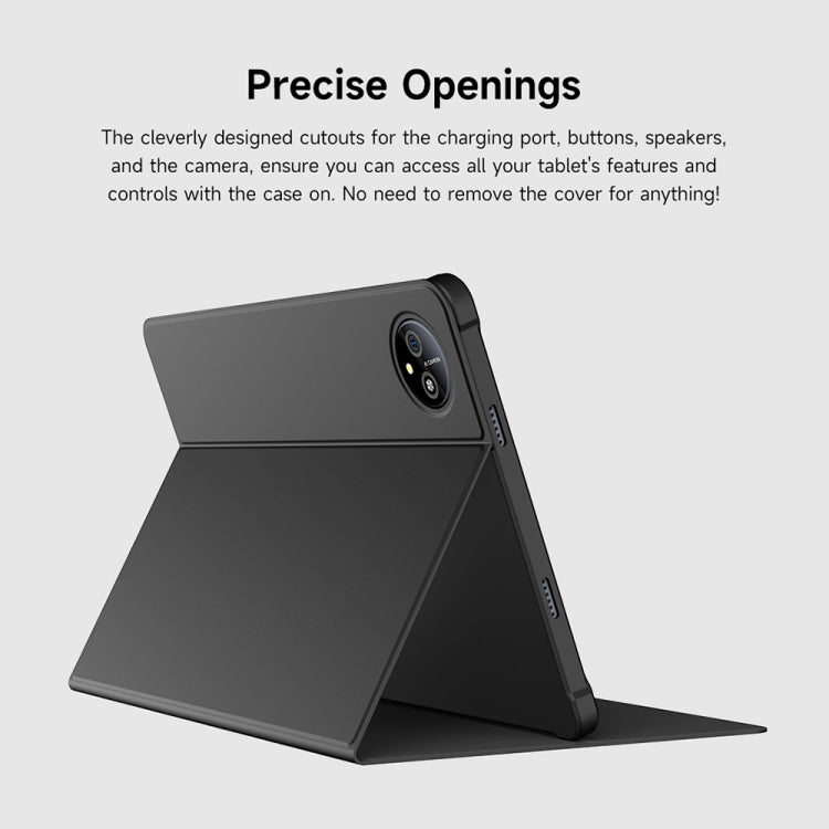 Ulefone Smart Book Cover PU Leather Case For Tab A11 Pro / A11  - Grey