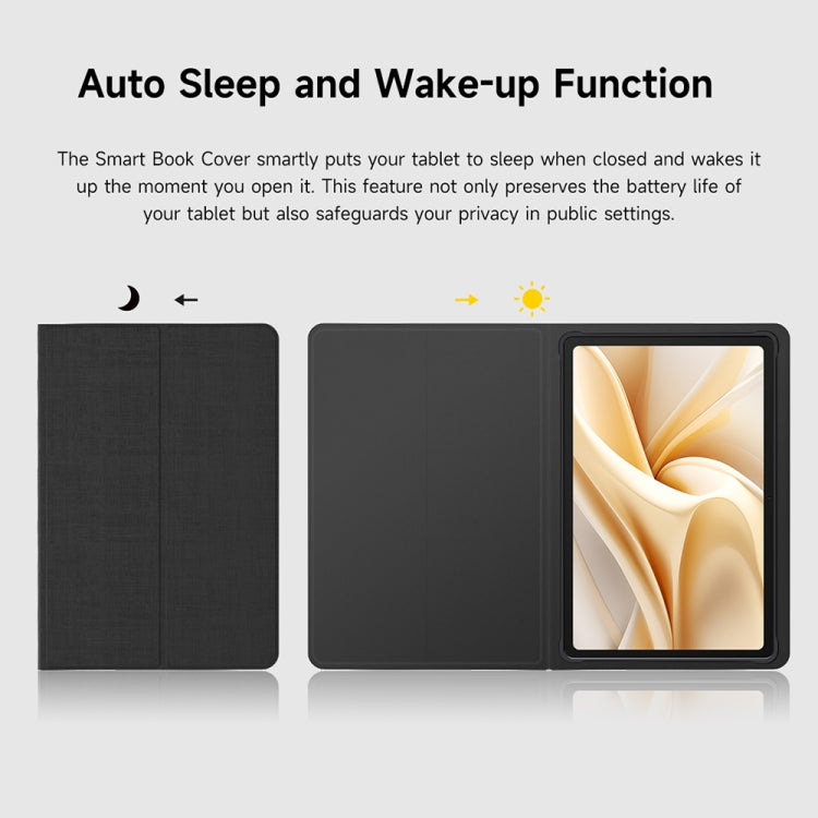 Ulefone Smart Book Cover PU Leather Case For Tab A11 Pro / A11  - Grey