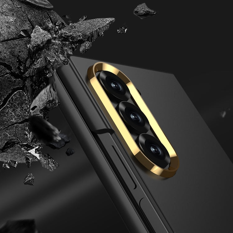 For Samsung Galaxy Z Fold6 GKK Integrated Ultra-thin Electroplating Lens Frame Phone Case