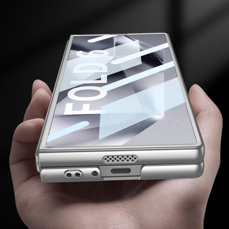 For Samsung Galaxy Z Fold6 GKK Integrated Ultra-thin Electroplating Lens Frame Phone Case