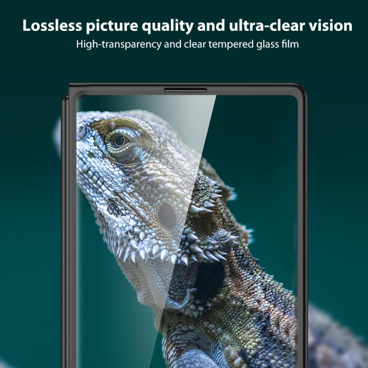 For Samsung Galaxy Z Fold7 5G GKK Integrated Ultra-thin Electroplating Lens Frame Phone Case