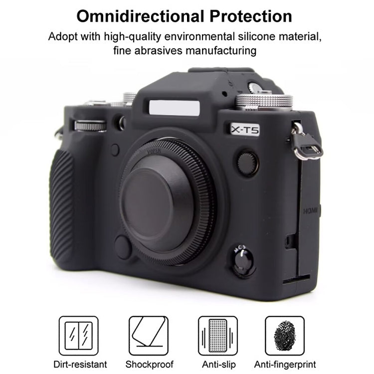 For FUJIFILM X-T5 Soft Silicone Protective Case