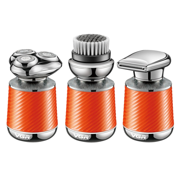 VGR V-391 5W USB 3 in 1 Smart Floating Three-Head Shaver