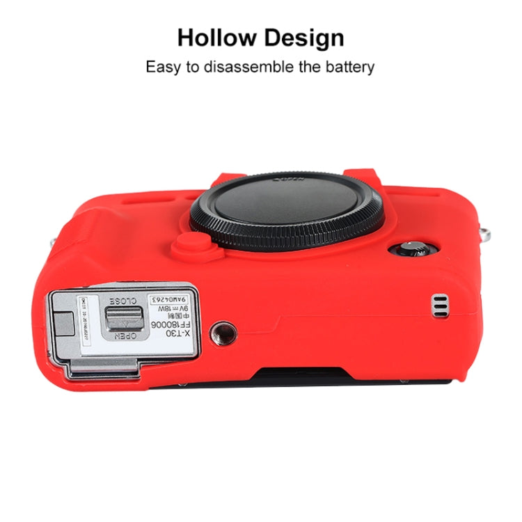 For FUJIFILM X-T30 II Soft Silicone Protective Case