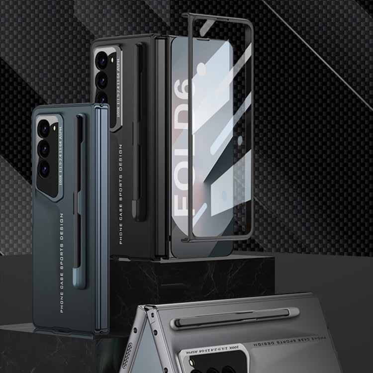 For Samsung Galaxy Z Fold6 GKK Integrated Blade Ultra-thin Full Coverage Phone Case with Pen Slot, Not Included Pen