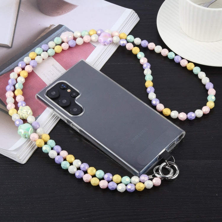 Mobile Phone Anti-lost Diamond Colored Bead Long Chain