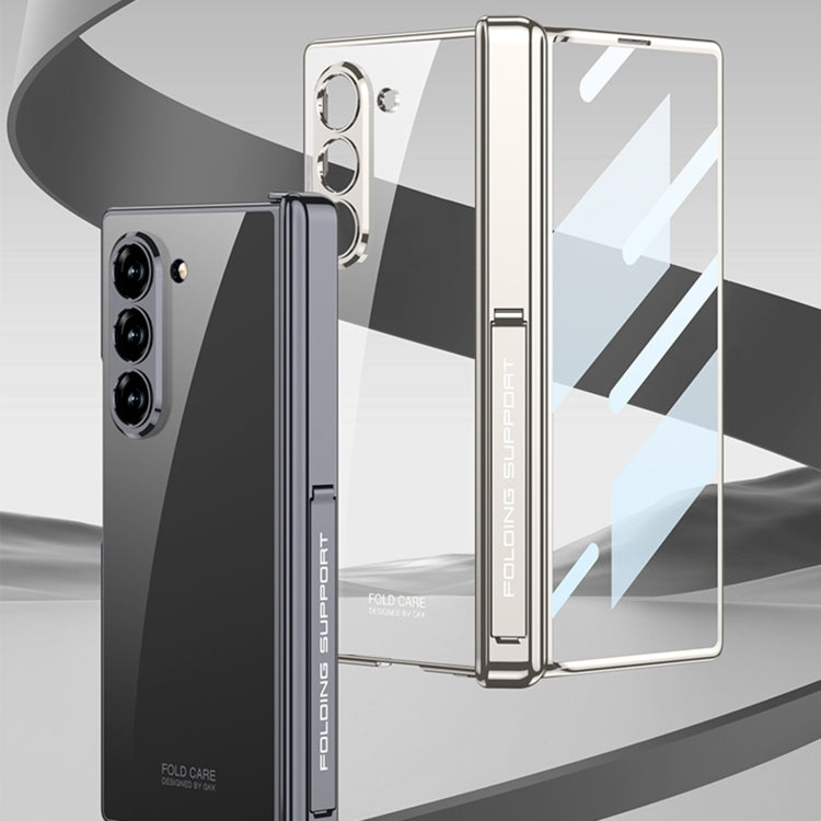 For Samsung Galaxy Z Fold6 GKK Integrated Magnetic Fold Electroplating Phantom Phone Case