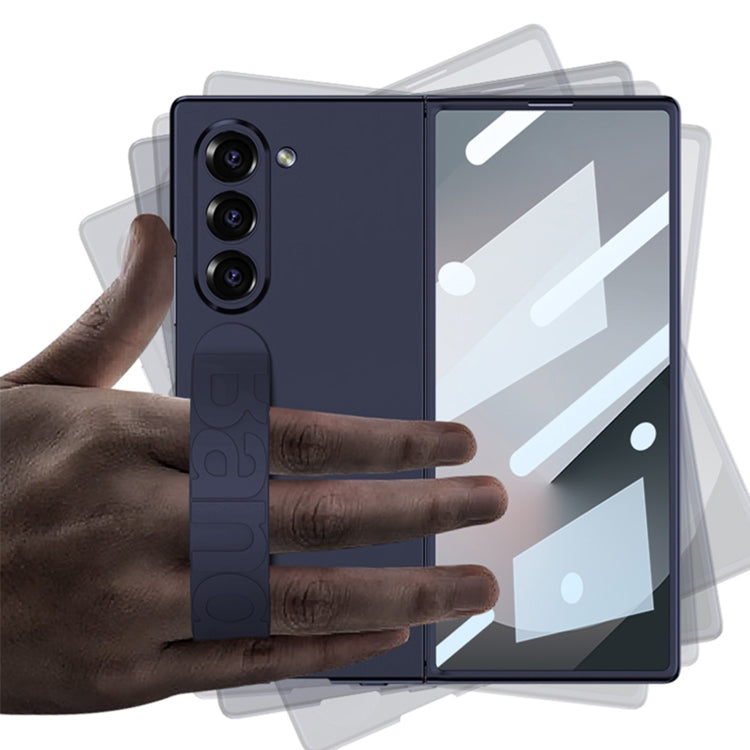 For Samsung Galaxy Z Fold6 GKK Integrated Silicone Wristband Phone Case