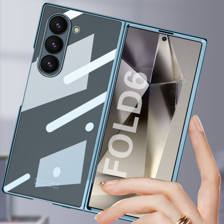 For Samsung Galaxy Z Fold6 GKK Big Hole Electroplating Phantom Full Coverage Phone Case