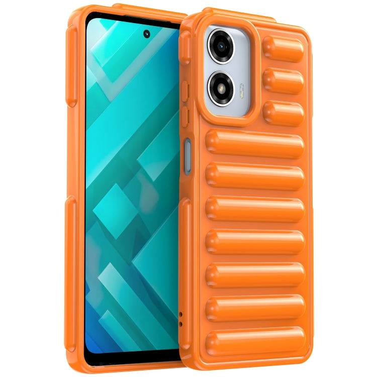 For Motorola Moto G04s Capsule Series Candy Color TPU Phone Case