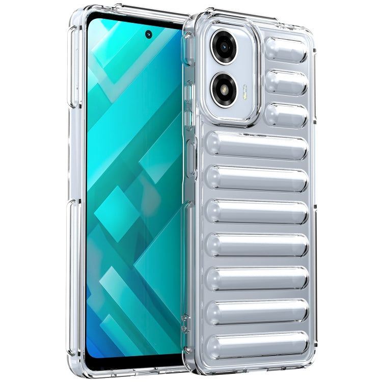 For Motorola Moto G04s Capsule Series Candy Color TPU Phone Case