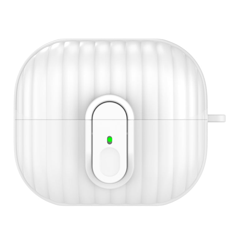 For Samsung Galaxy Buds3 Shell Look Earbuds Box Protective Case with Security Lock