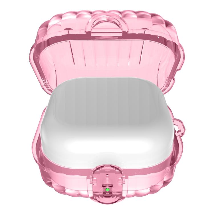 For Galaxy Buds4 / 4 Pro Shell Look Earbuds Box Protective Case with Security Lock