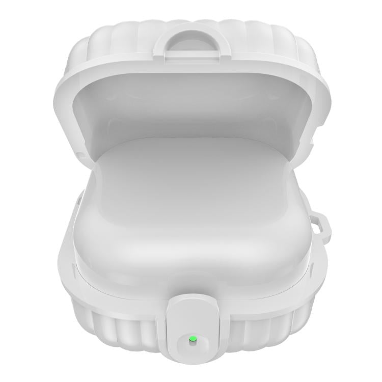 For Galaxy Buds Core 2025 Shell Look Earbuds Box Protective Case with Security Lock