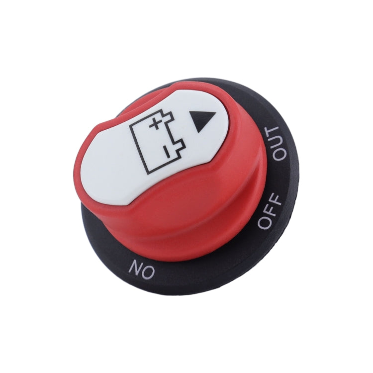Yacht RV 12V 50A Battery DC Switch with 4pcs Terminals - Black