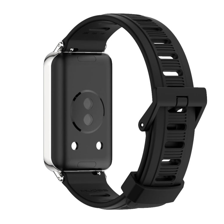 For Honor Band 10 / 9 MIJOBS Flat Hole Breathable TPU Watch Band