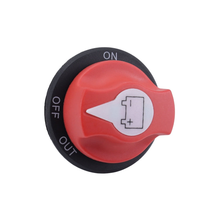 Yacht RV 12V 50A Battery DC Switch with 4pcs Terminals - Black