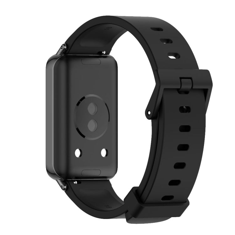 For Honor Band 10 / 9 MIJOBS Solid Color Silicone Watch Band