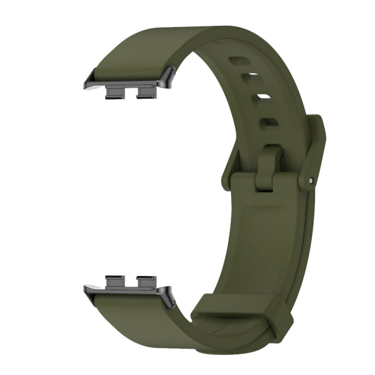 For Honor Band 10 / 9 MIJOBS Solid Color Silicone Watch Band
