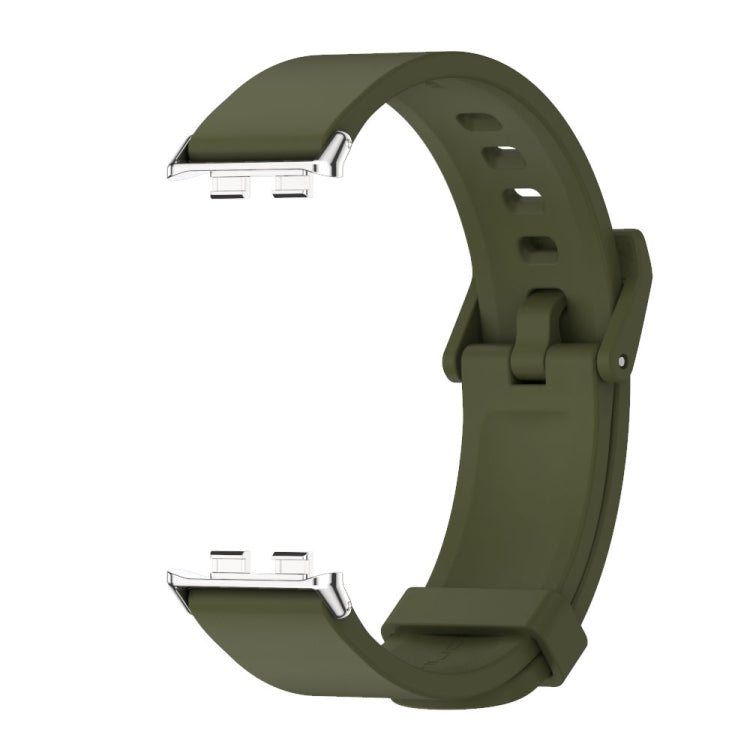 For Honor Band 10 / 9 MIJOBS Solid Color Silicone Watch Band