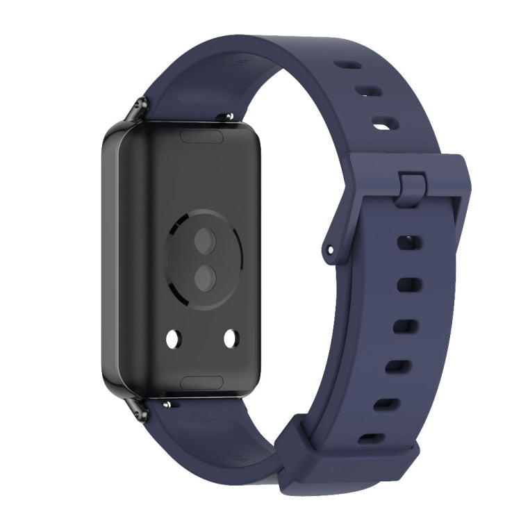 For Honor Band 10 / 9 MIJOBS Solid Color Silicone Watch Band