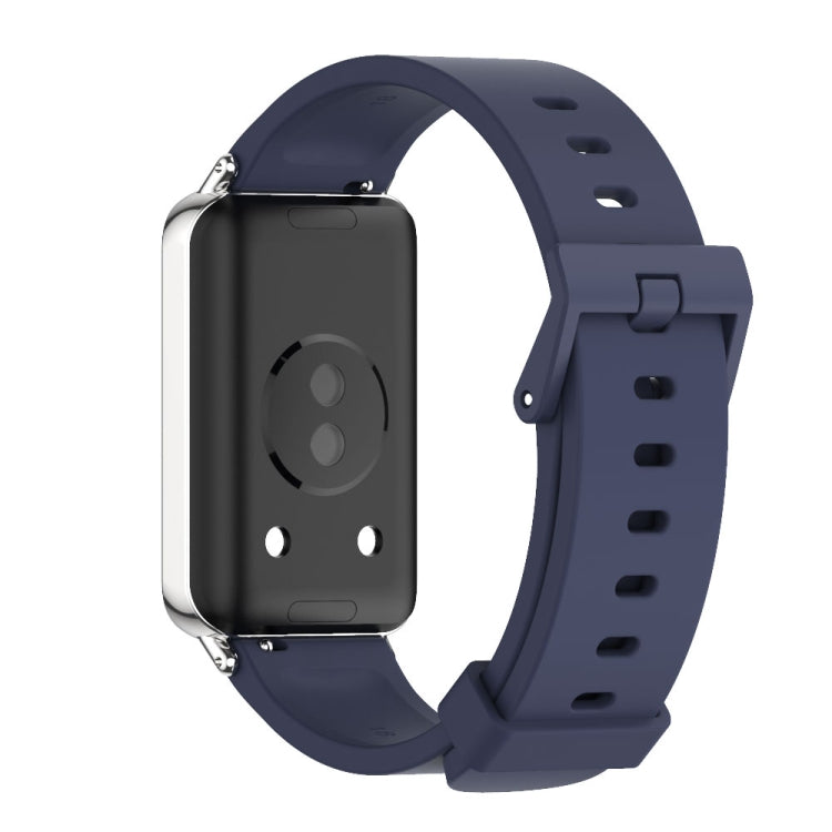 For Honor Band 10 / 9 MIJOBS Solid Color Silicone Watch Band