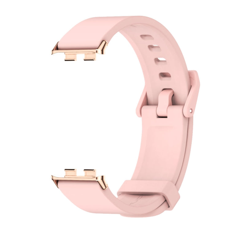 For Honor Band 10 / 9 MIJOBS Solid Color Silicone Watch Band