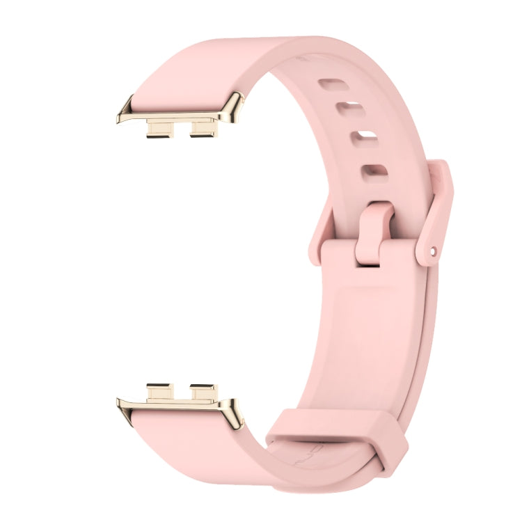 For Honor Band 10 / 9 MIJOBS Solid Color Silicone Watch Band