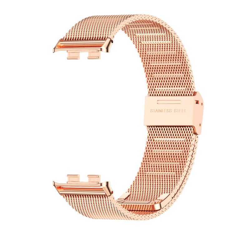 For Honor Band 10 / 9 MIJOBS Milan Buckle Stainless Steel Watch Band