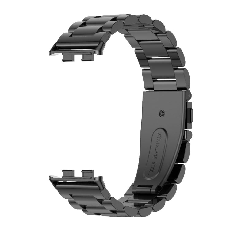 For Honor Band 10 / 9 MIJOBS Three-Beads Stainless Steel Watch Band