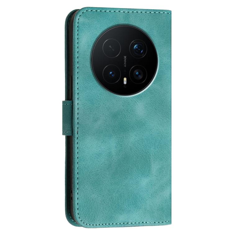 For Honor Magic8 Pro Grid Butterfly Embossed Pattern Leather Phone Case with Lanyard