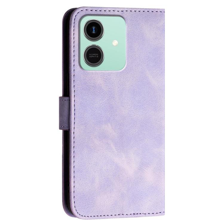 For Honor Play10 4G Grid Butterfly Embossed Pattern Leather Phone Case with Lanyard