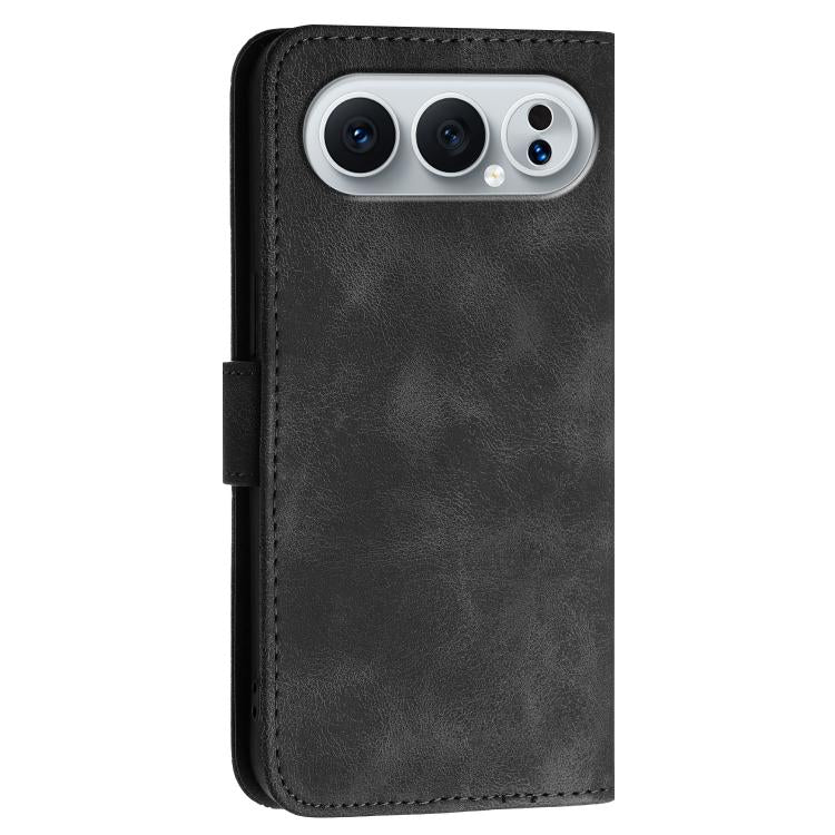 For Honor 500 / 500 Pro Global 155.8mm Grid Butterfly Embossed Pattern Leather Phone Case with Lanyard