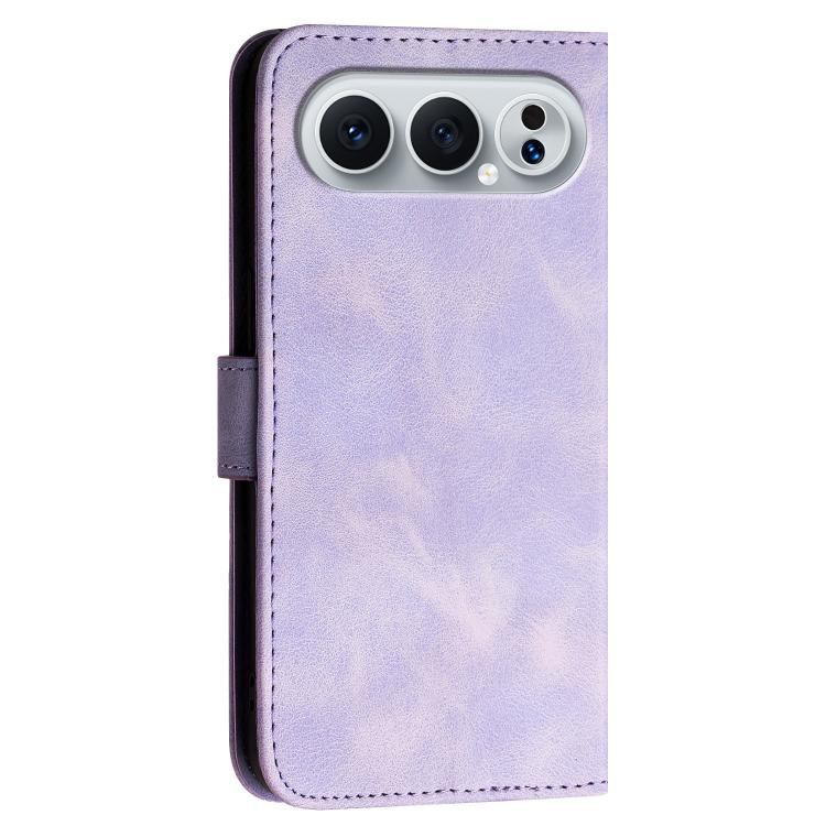 For Honor 500 / 500 Pro Global 155.8mm Grid Butterfly Embossed Pattern Leather Phone Case with Lanyard