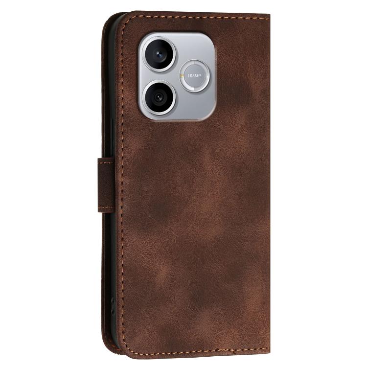 For Honor 600 Lite Global Grid Butterfly Embossed Pattern Leather Phone Case with Lanyard