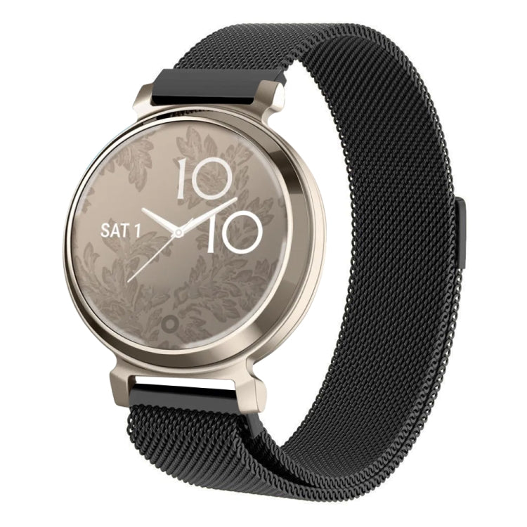 For Garmin Lily 2 14mm Milan Stainless Steel Watch Band